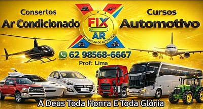 Ar condicionado Automotivo Fix Ar em Goiânia com Professor Lima